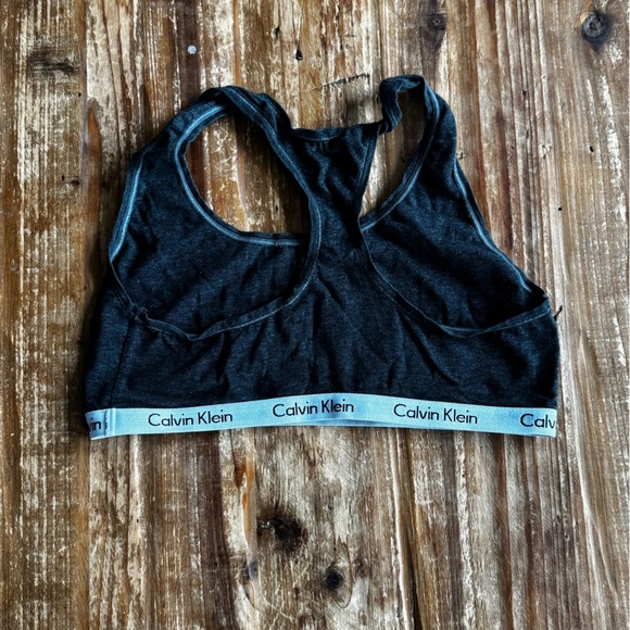 Calvin Klein Icon Cotton Modal Unlined Bralette - Picture 2 of 3